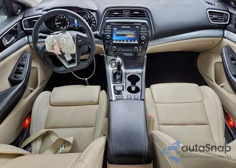 2018 Nissan Maxima 3.5S z USA, uszkodzony, nr VIN 1N4AA6AP2JC402365